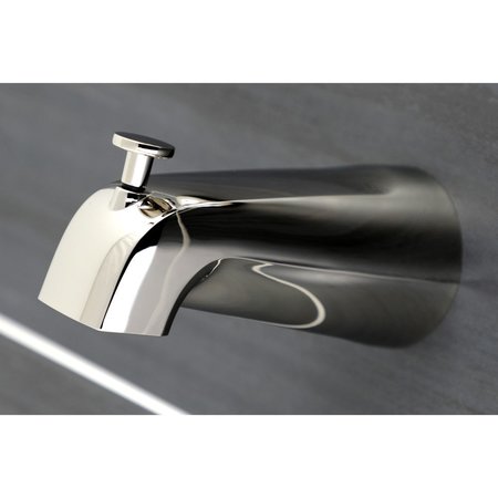 Kingston Brass KB666PL Tub and Shower Faucet, Polished Nickel KB666PL